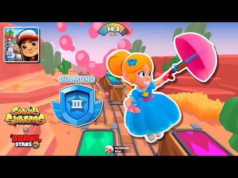 Unlock Piper by complete Diamond Medal - Subway Surfers x Brawl Stars Showdown 🏁🏆☂️