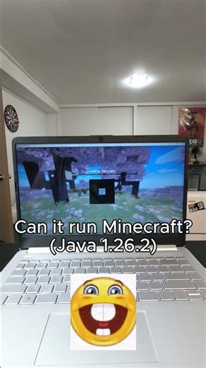 Can my cheap laptop run Minecraft #minecraft #minecraftshorts #4gbramgames
