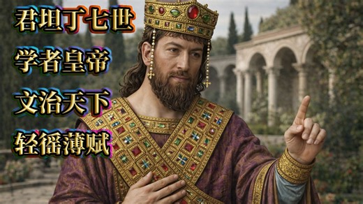 【马其顿王朝雅乐】学者皇帝｜君士坦丁七世｜堪比文景之治