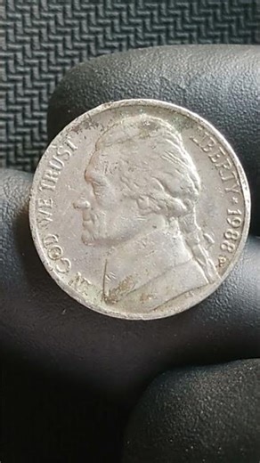 The 1988 P Jefferson Nickel Worth $59 MILLION #money #chicagocoin #coin #currency #coincollecting