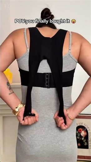 Posture Correcting Bra for Upper Back Support & Comfort