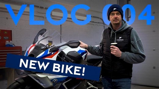 Vlog No.4 - The bike has arrived! | Conor Cummins