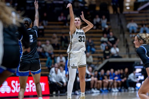 Family figures into 3-point success for Purdue guard Madison Layden-Zay