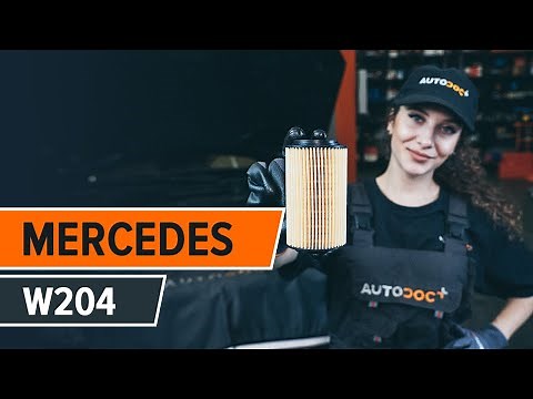 Ölwechsel MERCEDES W204 wie Öl und Ölfilter wechseln [AUTODOC TUTORIAL]