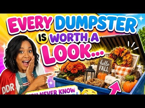 EVERY DUMPSTER IS WORTH A LOOK… YOU NEVER KNOW WHAT’S INSIDE! 👀| Dumpster Diving