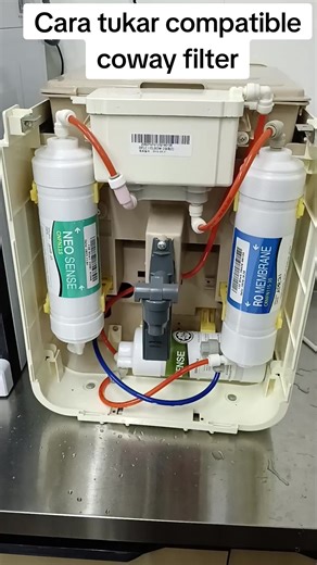 Cara pasang coway compatible filter #coway #coway replacementfilter#cowayvillaem1 #cowayvillaem2