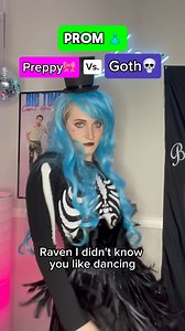 Prom season is coming up for all you preppy and goth girlies 🥰 #gothgirl #preppygirl #preppyaesthetic #prom #easterdress #funny #cringe | realemilyfitzgerald