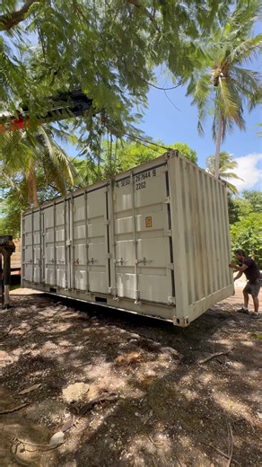 7.5K views · 50 reactions | SHIPPING CONTAINER WORKSHOP HAS BEEN DELIVERED TO COSTA RICA!!! ✨ Pipe House Playa Grande | Barousse Works | Facebook