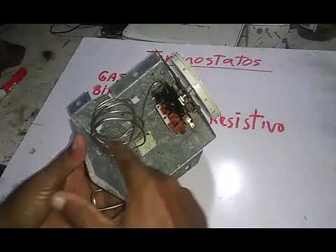 Todo sobre termostatos, funsion, conexion, partes y tipos y ejemplos...
