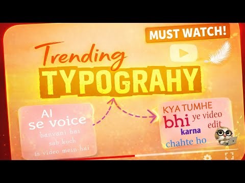 HOW TO MAKE TRENDING TYPOGRAPHY EDIT 😍// INSTAGRAM TRENDING VIRAL TYPOGRAPHY REEL EDIT IN CAPCUT