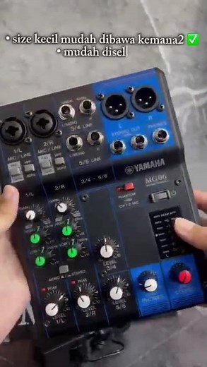 🎚️ Yamaha MG06 Unboxing & Sound Test – Best Small Analog Mixer for Beginners? #audioequipment