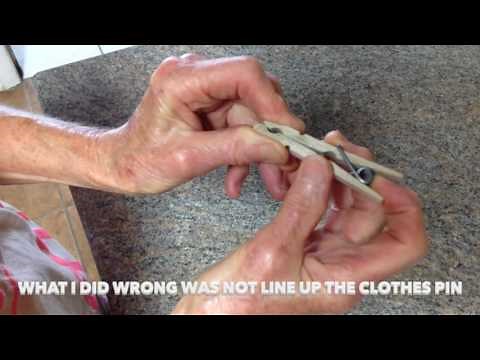 How to Fix a Clothes Pin