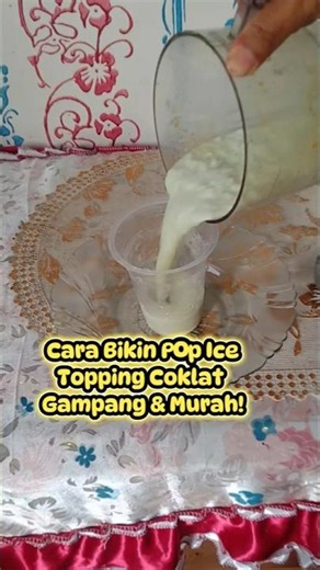 🥶 Pop Ice Topping Coklat Kekinian 🍫 Seger Banget!