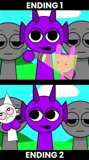Sprunki Mini Clons Ending 1 VS Ending 2