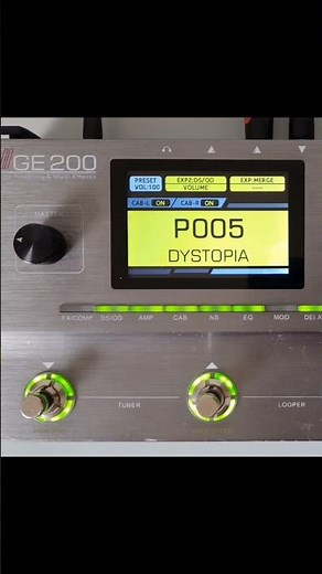 Did you know the MOOER GE200 has another footswitch mode?