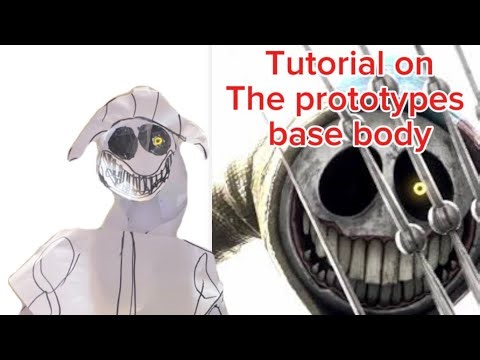 Pt. 1 Tutorial on how to make the prototype base body out of paper ￼
