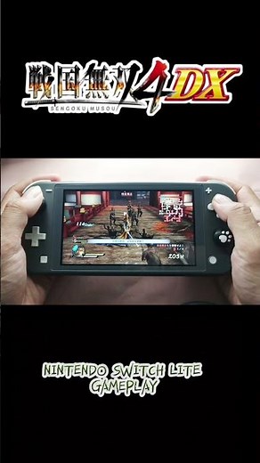 Samurai Warriors 4 DX Gameplay Nintendo Switch Lite #switch #games #nintendo