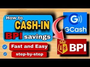 Learn HOW TO CASH-in ng BPI SAVINGS Using GCash 2024 (Step-by-Step)