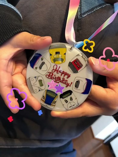 息子の誕生日に手作りメダルを作ろう！