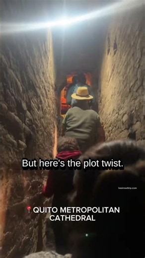 Exploring the hidden caves beneath Quito Metropolitan Cathedral