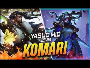 Komari - Yasuo vs Lissandra MID Patch 25.24 - Challenger Yasuo Gameplay