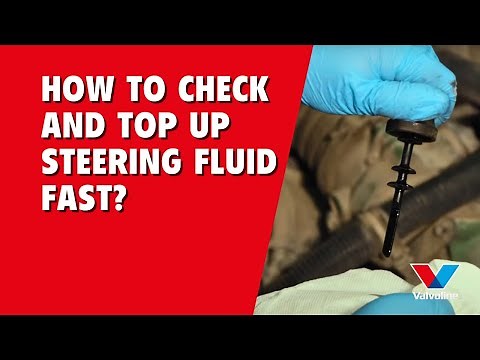 HOW TO Check Power STEERING FLUID Level In TRUCK | MAINTENANCE Made EASY | VALVOLINE