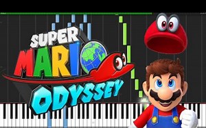 【模拟钢琴】超级马里奥奥德赛 主题曲（油管搬运）