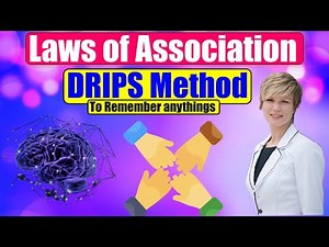 The Laws of Association of Memory to Easily Remember Things | Memory training Course