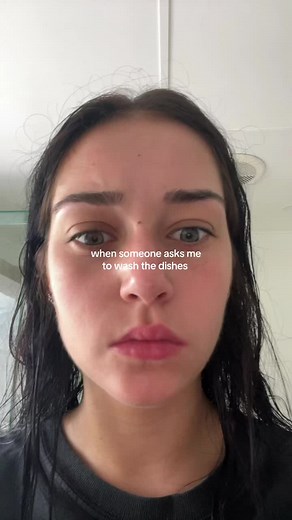 anything. LITERALLY ANYTHING but washing up #fyp #washingup #cleaning