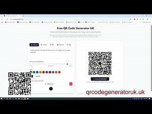 QR Code Generator UK | qrcodegeneratoruk.uk | How Create Free Qr Code with logo
