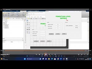 [MATLAB] GUI Level Depresi Menggunakan Metode Fuzzy