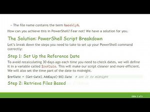 How to Delete Folder Files in PowerShell Based on Date Range Criteria