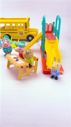 Satisfying with Review Peppa Pig Playground Set Toys #review #shorts #peppapig #toys