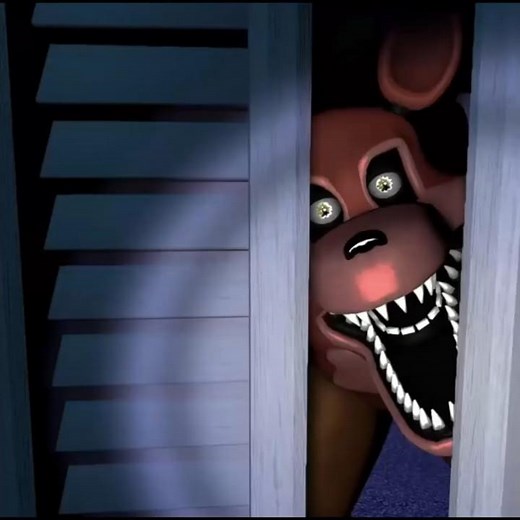 UnNightmare Foxy in FNaF 4 (FNaF Jumpscares)