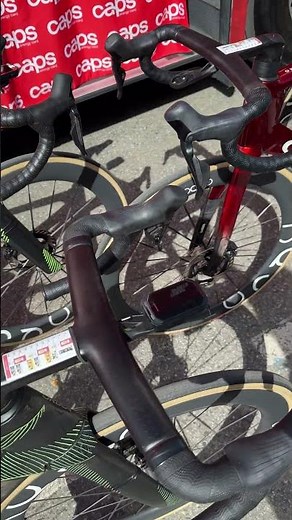 MTB computer in the pro peloton