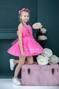 Pink Tulle Baby Tutu Toddler Dress, Prom Ball Gown Dress, First Birthday Party Dress, Flower Girl Dress, Special Occasion, Smash Cake Photo - Etsy