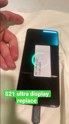 Samsung galaxy s21 ultra display replace in 10 minute