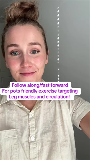 Hey friends! These 3 exercises are formulated specifically for chronic illness friends who have very little mobility. Follow along with these exercises and do them as many times as feels comfortable to increase muscle tone in the legs and blood circulation! #potsexercise #chronicillnesssupport #healingjourney #mobility #pots