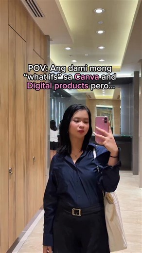 Jane Pineda on Instagram: "Kung nagpadaig ako sa what ifs ko noon, baka hanggang ngayon iniisip ko pa rin kung “kaya ko ba.” 🥹💖 ➡️ Type “GUIDE” below kung gusto mo matuto pa sa canva+digitaI pr0ducts, may video lesson ako para sayo 🥰"