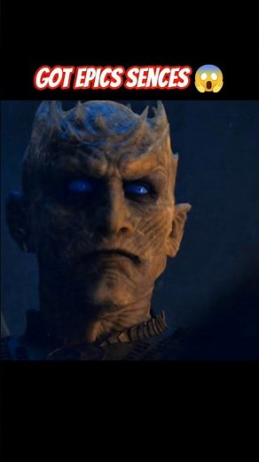 Night King Death Scene ❄️ Arya Stark Attack🔥☠️#shorts #aryastark #nightking