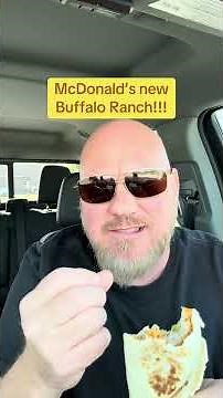 McDonald’s Buffalo Ranch Snack Wrap… SPICY or SUS?! 🌶️🤔