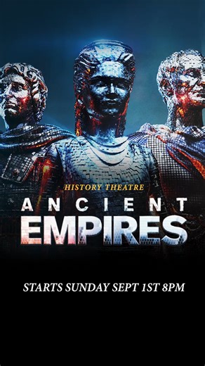 23K views · 713 reactions | #Alexander, #JuliusCaesar, and #Cleopatra come back to life 老老in an action packed trilogy. Don’t miss the epic three-part #miniseries, 'History Theatre: Ancient Empires' starting 1st September, Sunday Night at 8 PM only on HistoryTV18. ️ #AncientEmpires #HistoryTheatre | HISTORY | Facebook