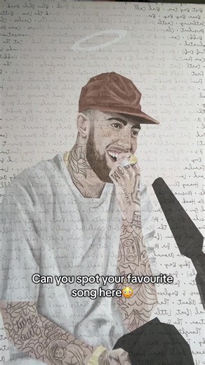 Mac miller rip💔#macmiller #art #canvas #rip