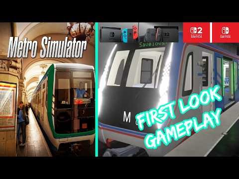 Metro Simulator – Nintendo Switch / Switch 2 Gameplay