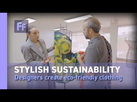 Stylish sustainability: Designers create eco-friendly clothing