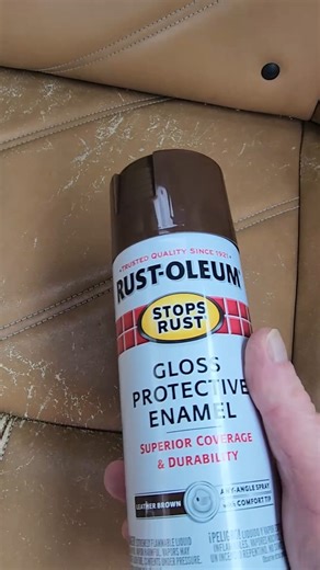 Spray paint hack to fix your leather car seats #hacks #carrepair #tipsandtricks | Jasgur Crew