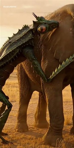 Giant Mutant Bug Attacks Elephant — Rescuers Fight Back