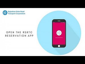 Use RSRTC App for easy & convenient booking