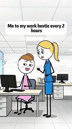 Funny Office Humor with Work Besties