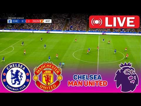 🔴LIVE : Chelsea vs Manchester United | Premier League 2026 | Football Simulation | PES 21